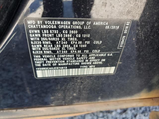2018 Volkswagen Atlas SEL
