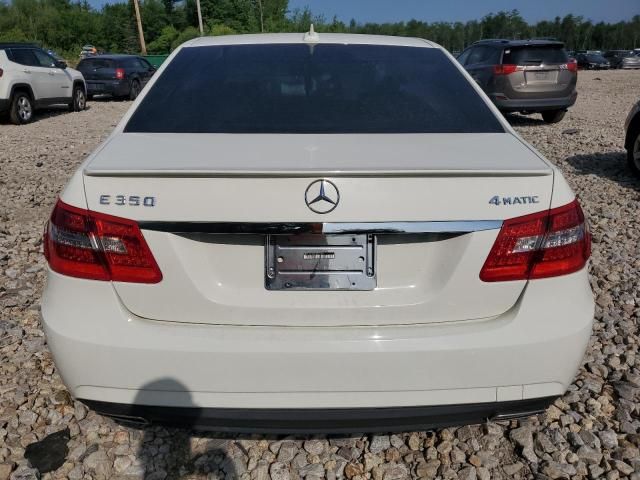 2012 Mercedes-Benz E 350 4matic