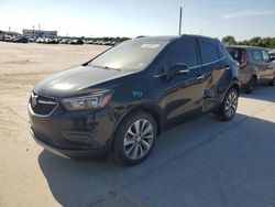 Salvage cars for sale at Grand Prairie, TX auction: 2019 Buick Encore Preferred