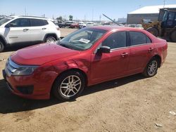 Salvage cars for sale at Brighton, CO auction: 2010 Ford Fusion S