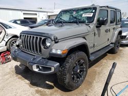 Salvage cars for sale from Copart Pekin, IL: 2019 Jeep Wrangler Unlimited Sahara