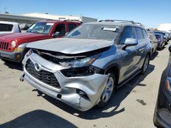 Toyota salvage cars for sale: 2020 Toyota Highlander Hybrid LE