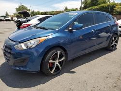 Salvage cars for sale at San Martin, CA auction: 2016 Hyundai Elantra GT