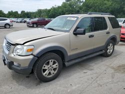 Salvage cars for sale at Ellwood City, PA auction: 2006 Ford Explorer XLT