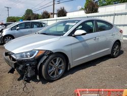 Salvage cars for sale from Copart New Britain, CT: 2018 Hyundai Elantra SEL