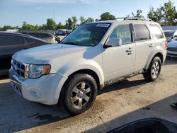 Ford salvage cars for sale: 2012 Ford Escape Limited