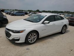 Chevrolet salvage cars for sale: 2020 Chevrolet Malibu LT