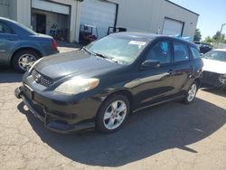 Salvage cars for sale at Woodburn, OR auction: 2004 Toyota Corolla Matrix XR