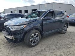 Salvage cars for sale from Copart Jacksonville, FL: 2017 Honda CR-V EXL