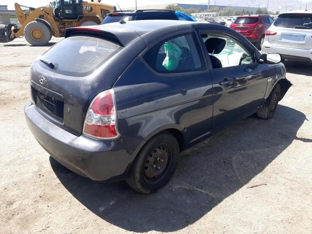 2010 Hyundai Accent Blue