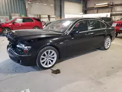 Salvage cars for sale from Copart Eldridge, IA: 2007 BMW 750