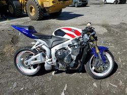 Salvage motorcycles for sale at Marlboro, NY auction: 2012 Honda CBR600 RR