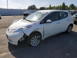 Nissan Leaf s salvage cars for sale: 2013 Nissan Leaf S