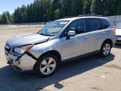 Subaru salvage cars for sale: 2016 Subaru Forester 2.5I Premium