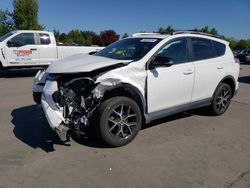 Salvage cars for sale at Woodburn, OR auction: 2017 Toyota Rav4 SE