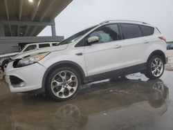 Salvage cars for sale from Copart West Palm Beach, FL: 2014 Ford Escape Titanium