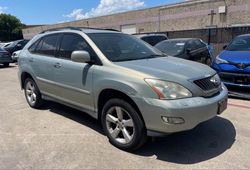 Salvage cars for sale at Grand Prairie, TX auction: 2008 Lexus RX 350