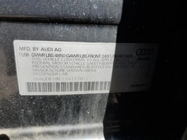 2007 Audi A4 2.0T Quattro