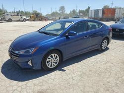 Salvage cars for sale at Cahokia Heights, IL auction: 2019 Hyundai Elantra SE