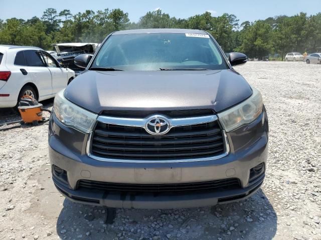 2016 Toyota Highlander LE