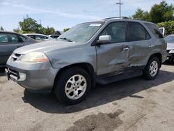 Acura Vehiculos salvage en venta: 2002 Acura MDX Touring