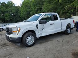 Salvage cars for sale at Austell, GA auction: 2021 Ford F150 Super Cab