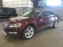 Volkswagen salvage cars for sale: 2013 Volkswagen Passat SEL