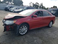 Toyota salvage cars for sale: 2012 Toyota Camry Hybrid