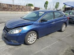 Salvage cars for sale at Wilmington, CA auction: 2017 Nissan Sentra S