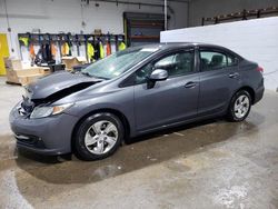 Honda Civic lx salvage cars for sale: 2013 Honda Civic LX