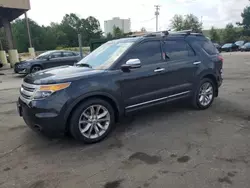 Salvage cars for sale at Gaston, SC auction: 2013 Ford Explorer XLT