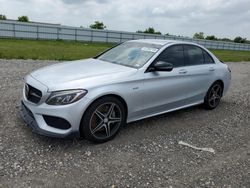 Mercedes-Benz salvage cars for sale: 2016 Mercedes-Benz C 450 4matic AMG