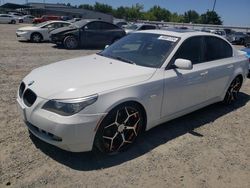 BMW 528 i salvage cars for sale: 2008 BMW 528 I