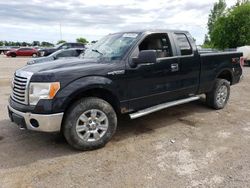 Salvage trucks for sale at London, ON auction: 2010 Ford F150 Super Cab