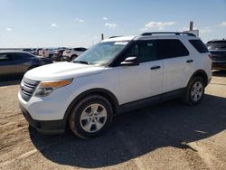 Salvage cars for sale at Amarillo, TX auction: 2014 Ford Explorer