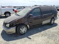 Toyota Sienna le salvage cars for sale: 2002 Toyota Sienna LE