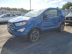 Ford salvage cars for sale: 2018 Ford Ecosport Titanium