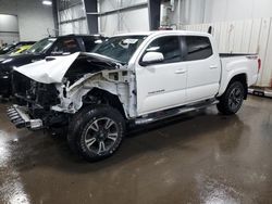 Salvage cars for sale at Ham Lake, MN auction: 2018 Toyota Tacoma Double Cab