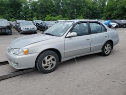 Salvage cars for sale from Copart Chalfont, PA: 2002 Toyota Corolla CE