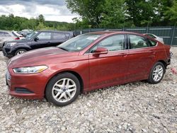 Salvage cars for sale at Candia, NH auction: 2014 Ford Fusion SE