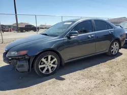 Salvage cars for sale at North Las Vegas, NV auction: 2004 Acura TSX