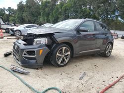 Salvage cars for sale at Ocala, FL auction: 2021 Hyundai Kona Ultimate