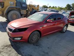 Salvage cars for sale at Sacramento, CA auction: 2013 KIA Optima LX