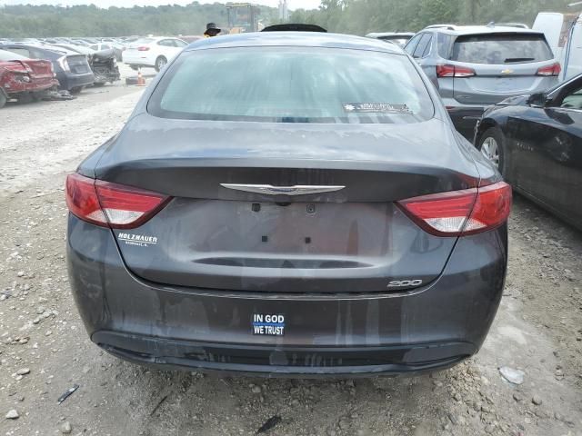 2016 Chrysler 200 LX