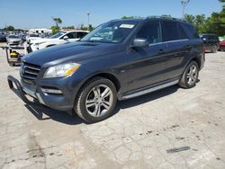 Salvage cars for sale at Lexington, KY auction: 2012 Mercedes-Benz ML 350 Bluetec