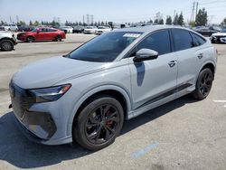 Salvage cars for sale at Rancho Cucamonga, CA auction: 2023 Audi Q4 E-TRON Sportback Prestige