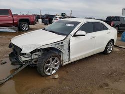 Salvage cars for sale at Amarillo, TX auction: 2013 Cadillac ATS