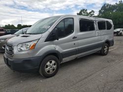 Salvage cars for sale at Ellwood City, PA auction: 2018 Ford Transit T-350