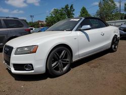 Salvage cars for sale at New Britain, CT auction: 2011 Audi S5 Premium Plus