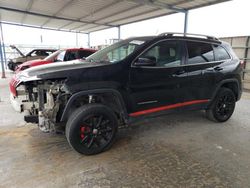 Salvage cars for sale at Anthony, TX auction: 2017 Jeep Cherokee Latitude